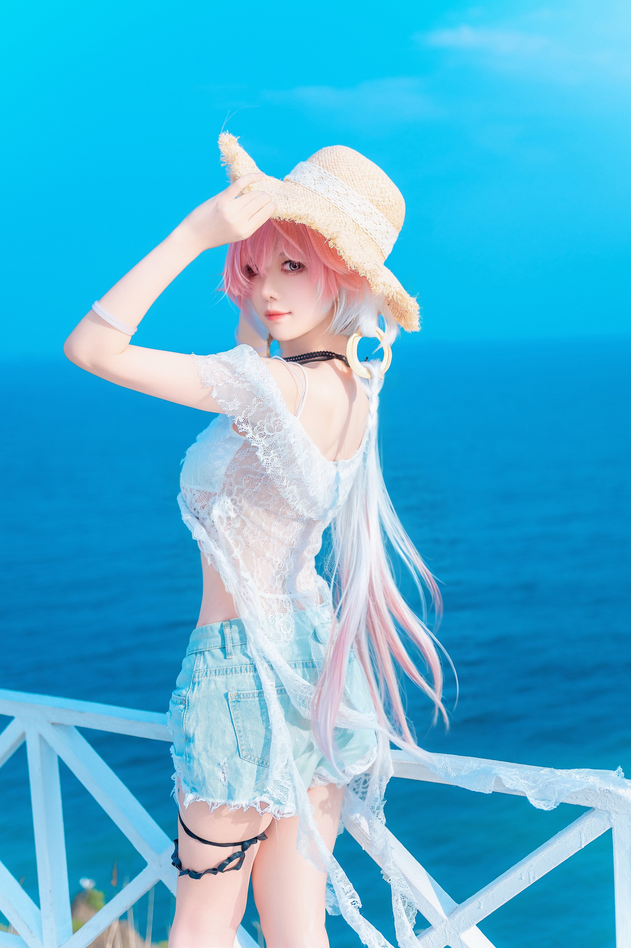 图片[1]-Shika小鹿鹿 – NO.127  鸣潮 长离 海[22P]-XikXak